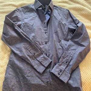 Ben Sherman Blue Paisley Shirt